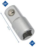 Brilliant Tools BT020911 BT020911 Dopsleuteladapter Aandrijving 1/4 (6.3 mm) 26 mm 1 stuk(s) - thumbnail