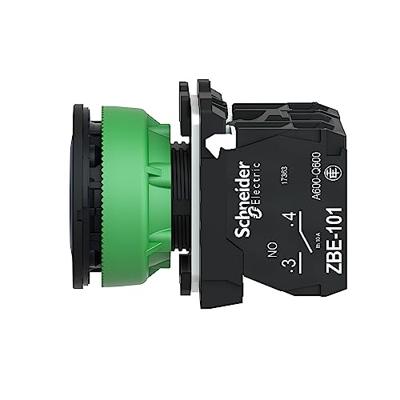 Schneider Electric XB5FW36B5 Verlichte druktoets Terugstelbaar 600 V 3 A 1x NO, 1x NC IP66, IP67, IP69, IP69K 1 stuk(s)