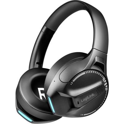 LogiLink BT0070 Over Ear koptelefoon Bluetooth Zwart Ruisonderdrukking (microfoon) Headset, Hoofdband Gamen LogiLink BT0070 Over Ear koptelefoon Bluetooth Zwart Ruisonderdrukking (microfoon) Headset, Hoofdband Gamen