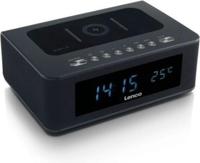 Lenco CR-580 Wekker radio Zwart - thumbnail