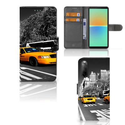 Sony Xperia 10 IV | Flip Cover | New York Taxi Sony Xperia 10 IV | Flip Cover | New York Taxi