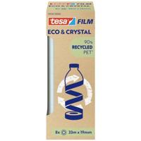 tesa ECO & CRYSTAL 59044-00000-00 tesafilm tesafilm Eco & Crystal Transparant (l x b) 33 m x 19 mm 8 stuk(s) - thumbnail