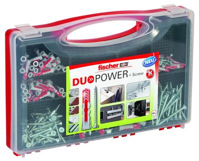 Fischer red-box duopower pluggen met schroef - 536091 - 1 stuk(s) - 536091 Fischer red-box duopower pluggen met schroef - 536091 - 1 stuk(s) - 536091