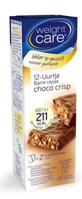 Weight Care Afslankreep Choco Crisp 2 x 58g bij Jumbo