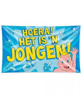 Gevelvlag Geboorte Jongen XXL