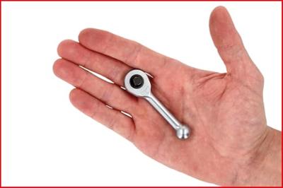 KS TOOLS Ks-tools omschakelbare ratel mini freewheel ratchets 1/4"