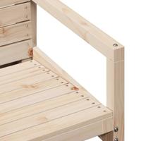 3-delige Loungeset massief grenenhout - thumbnail