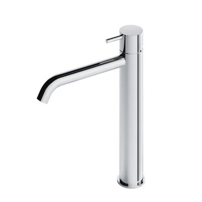 Hotbath Cobber hoge wastafelmengkraan met gebogen uitloop zonder waste chroom CB003HCCR