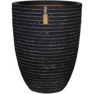 Capi bloempot nature row elegant laag 46x58 cm antraciet krwz783