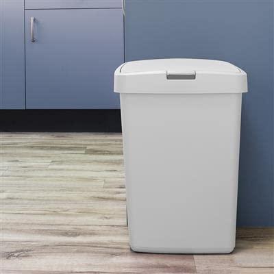Sunware Delta afvalbak 50ltr klep wit
