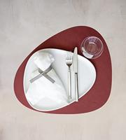 LIND DNA - Dinner Mat Curve - Placemat 37x44 cm Nupo Red - thumbnail