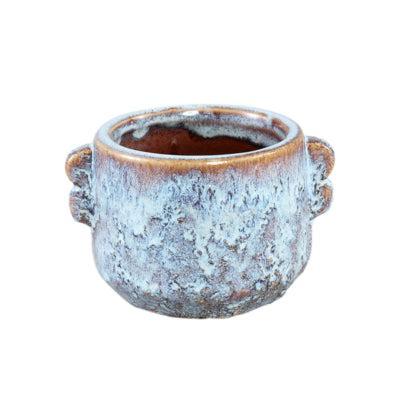 PTMD bloempot shay xs blauw 10 cm | 18 stuks