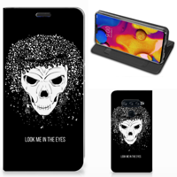 Mobiel BookCase LG V40 Thinq Skull Hair - thumbnail