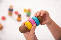 Tickit Houten Figuren super set regenboog - thumbnail