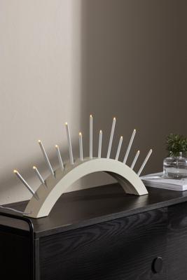 Nohr Kaarshouder/Tafellamp 'Labrandon' kleur Beige