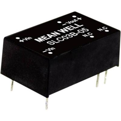MEAN WELL SLC03C-05 DC/DC-convertermodule 600 mA 3 W Aantal uitgangen: 1 x Inhoud 1 stuk(s) MEAN WELL SLC03C-05 DC/DC-convertermodule 600 mA 3 W Aantal uitgangen: 1 x Inhoud 1 stuk(s)