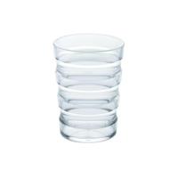 Sure Grip drinkbeker met ribbels inhoud 200ML, Transparant - thumbnail