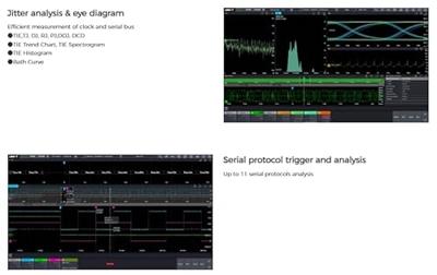 Uni-T MSO7104X Digitale oscilloscoop 1 GHz 10 GSa/s 1 Gpts 8 Bit 1 stuk(s) Uni-T MSO7104X Digitale oscilloscoop 1 GHz 10 GSa/s 1 Gpts 8 Bit 1 stuk(s)