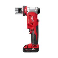 Milwaukee M18 HKP-201CA Accu Hydraulische Ponsmachine Set FORCE LOGIC™ 18V 2.0Ah in koffer - 4933451204 - thumbnail