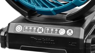 Makita DCF102Z 14,4 / 18 V Ventilator met zwenkfunctie Zonder accu&apos;s en lader - DCF102Z - thumbnail