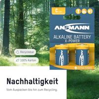 X-power Alkaline batterij LR14 2st. - thumbnail