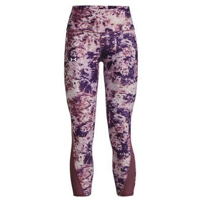 Sportleggings voor Dames Under Armour HeatGear W Paars Blauw - Maat: M
