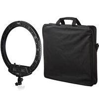 BRESSER LED MM-26AB Ringlamp 48W + Netadapter + Tas - thumbnail