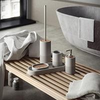 Zeepdispenser Sapho Afrodite Vrijstaand 150 ML Beton Beige Sapho - thumbnail