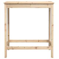 Bartafel 100x50x110 cm massief grenenhout - thumbnail