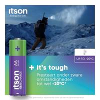itson itsRECHARGE Oplaadbare AA batterij (penlite) NiMH 1.2 V 8 stuk(s) - thumbnail