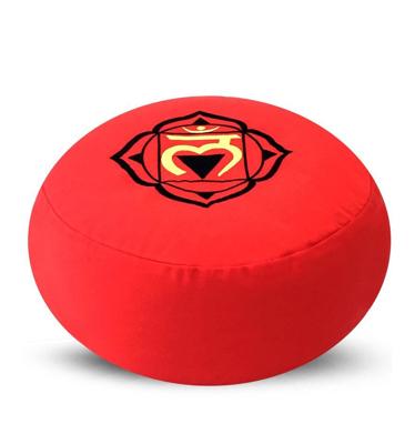 Green Tree Meditatie kussen wortel chakra 36 x 17cm (1 st)