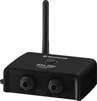 MONACOR WSA-20BT Bluetooth audio-ontvanger voor het afspelen van muziek van mobiele toespelers, zwart - thumbnail