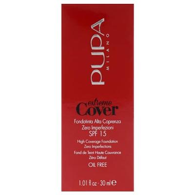 PUPA Extreme Cover High Coverage Foundation SPF15 Deep Sand 30ml PUPA Extreme Cover High Coverage Foundation SPF15 Deep Sand 30ml