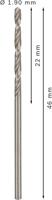 Bosch Accessoires Metaalboren HSS-G, Standard 1,9 x 22 x 46 mm 10st - 2608585474 - thumbnail