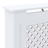 VidaXL Radiatorombouw 78 cm mdf wit - thumbnail