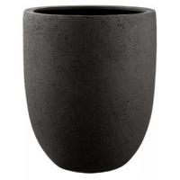 Luca Lifestyle Tall Egg bloempot Struttura 52x61 cm donker bruin - thumbnail