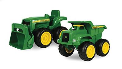 John Deere kiepwagen en graafmachine speelset