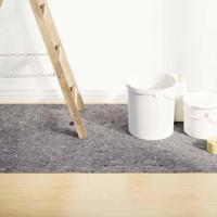 VidaXL Antislip schildersvlies 2 st 10 m 280 g/m² grijs - thumbnail