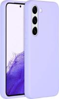 Accezz Liquid Silicone Backcover Samsung Galaxy S23 Telefoonhoesje Paars - thumbnail