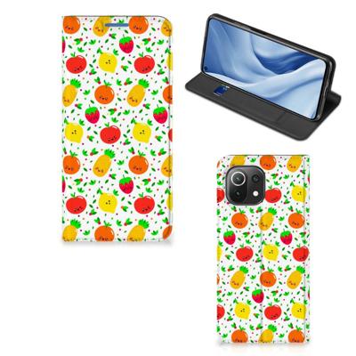 Xiaomi 11 Lite NE 5G | Mi 11 Lite | Flip Style Cover | Fruits Xiaomi 11 Lite NE 5G | Mi 11 Lite | Flip Style Cover | Fruits