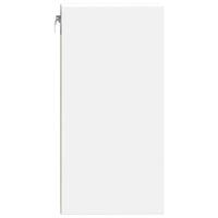 Hangkast 40x29,5x60 cm bewerkt hout wit - thumbnail