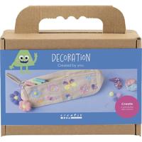 Creativ Company Mini hobbyset decoratie, etui, pastelkleuren, 1 doos - thumbnail