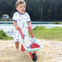 Ecoiffier kruiwagen met accessoires - 7dlg. - thumbnail