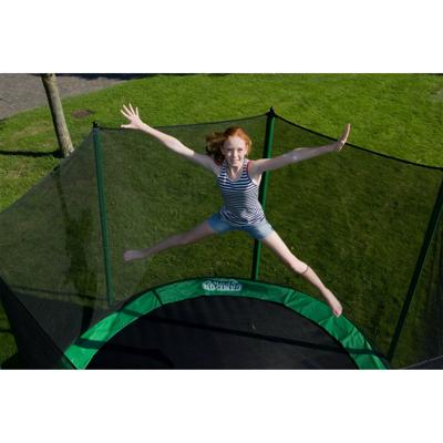 Game on Sport Trampoline Beschermrand 244 cm Groen/Wit