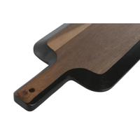 Snijplank Home ESPRIT Zwart Natuurlijk Acacia Raad van bestuur 51 x 17 x 1,8 cm - thumbnail