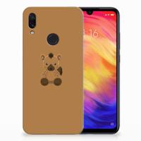 Xiaomi Redmi Note 7 Pro Telefoonhoesje met Naam Baby Hyena - thumbnail