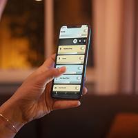 Philips Hue - Cher Hue Ceiling Lamp Black - White Ambiance - E - thumbnail