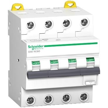 Schneider Electric A9D97413 Aardlekschakelaar/zekeringautomaat 0.03 A