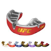 Opro 791002 UFC Gold Ultra Fit Mouthguard - Red-Silver - SR - thumbnail
