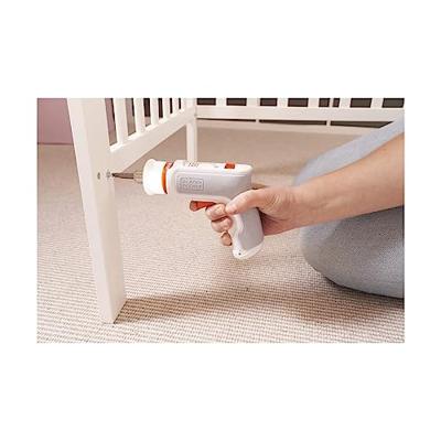 BLACK+DECKER BCRTA01 3.6V Montageschroevendraaier | USB laadkabel | 5x Schroefbits | 1x Hex key/inbussleutel - BCRTA01-XJ